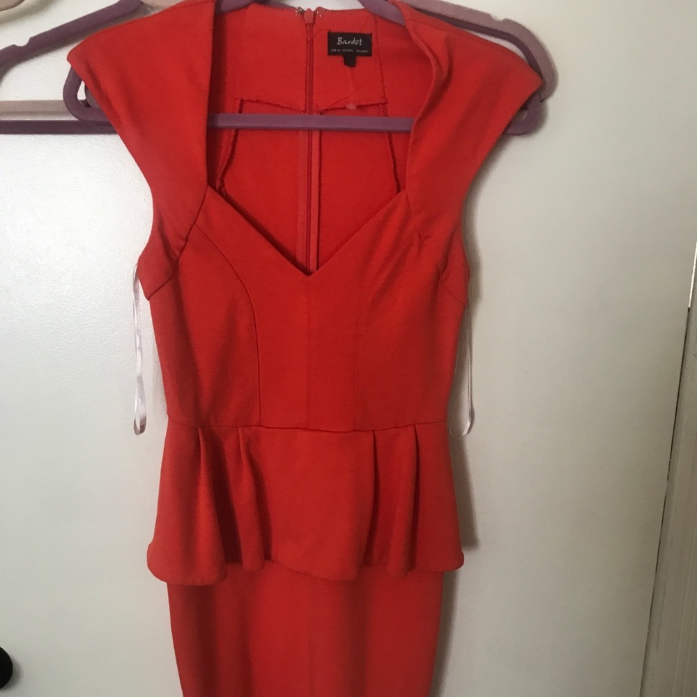 Bardot size 4 Peplum dress